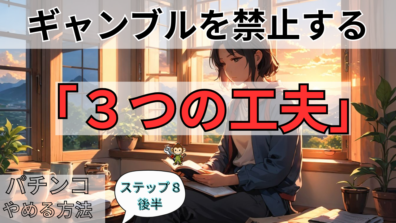【パチンコやめる方法ステップ⑧】減少＆禁止チャレンジ！代替行動のオススメやコツを紹介(後半)