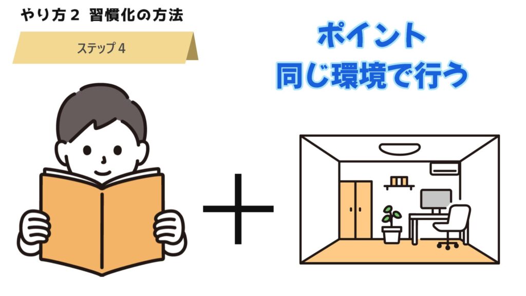 【実施④】既成事実を作る